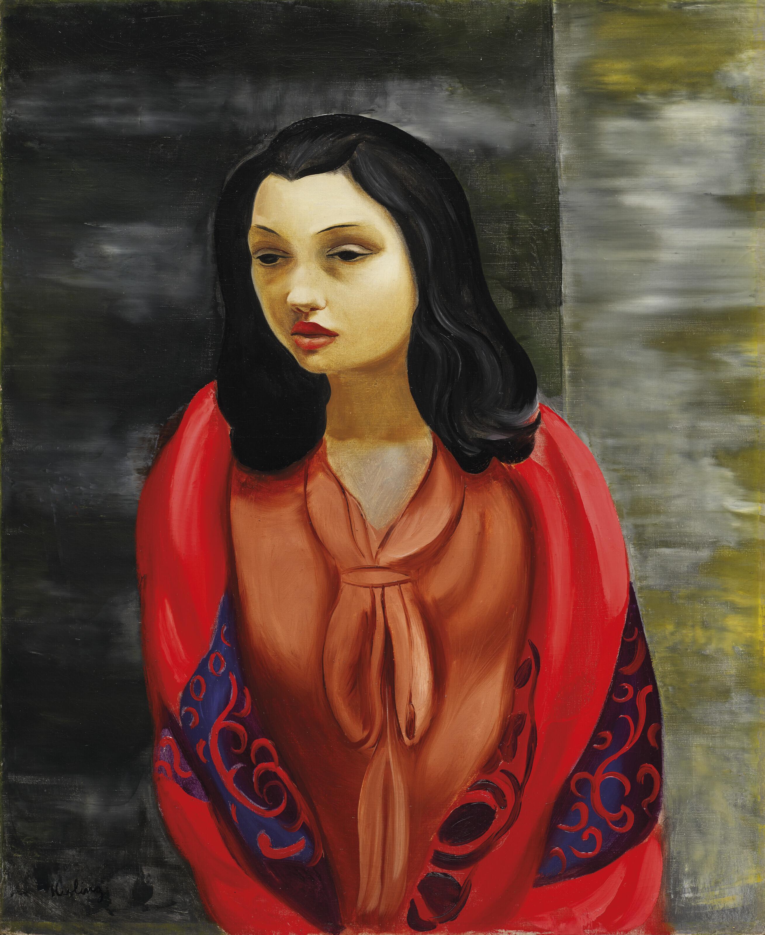 Moïse Kisling - Jeune fille