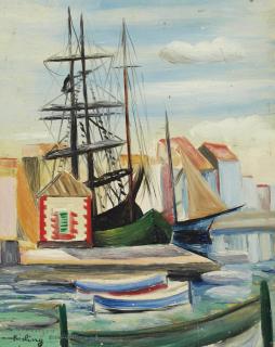 Moise Kisling - La cabane des douaniers