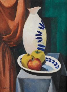 Moïse Kisling - Nature morte au pichet blanc
