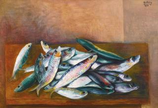 Moïse Kisling - Nature Morte Aux Sardines