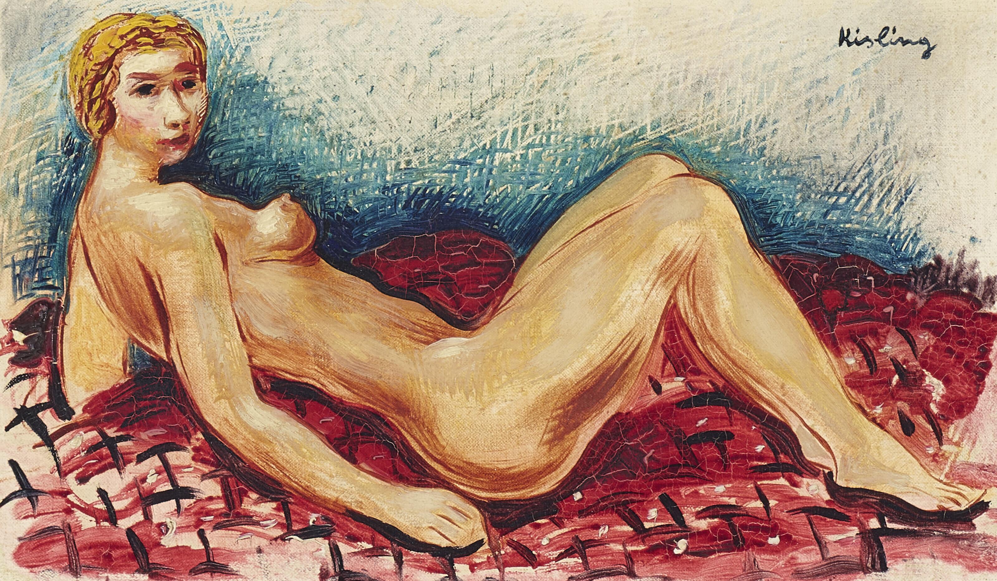 Moïse Kisling - Nu allongé