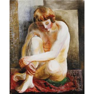 Moïse Kisling - Nu Assis
