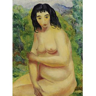 Moïse Kisling - Nu Assis