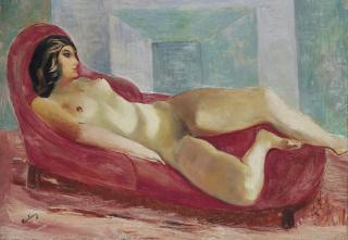 Moïse Kisling - Nu Sur Le Divan