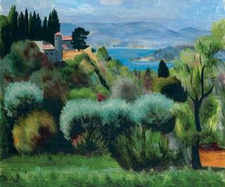 Moïse Kisling - Paysage À Sanary