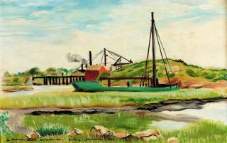 Moise Kisling - Paysage de Gloucester