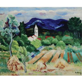 Moïse Kisling - Paysage De Provence
