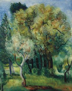 Moïse Kisling - Paysage de Provence