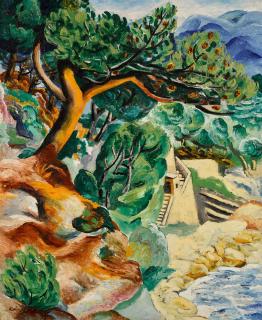 Moïse Kisling - Paysage de Provence