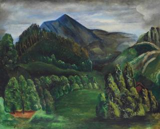 Moïse Kisling - Paysage