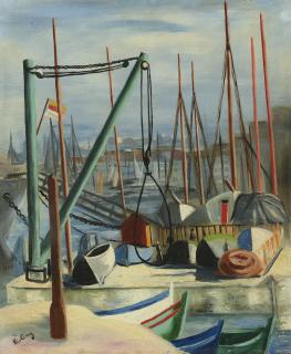 Moïse Kisling - Port de Marseille