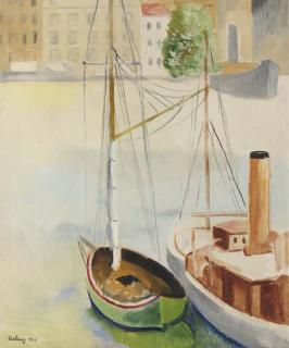 Moïse Kisling - Port de Marseille