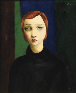 Moïse Kisling - Portrait De Femme