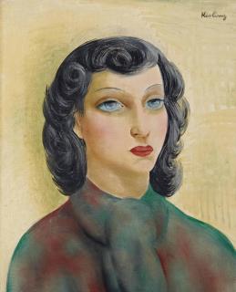 Moïse Kisling - Portrait De Femme