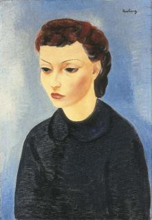 Moise Kisling - Portrait de femme
