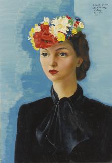 Moïse Kisling - Portrait De Madame Judis