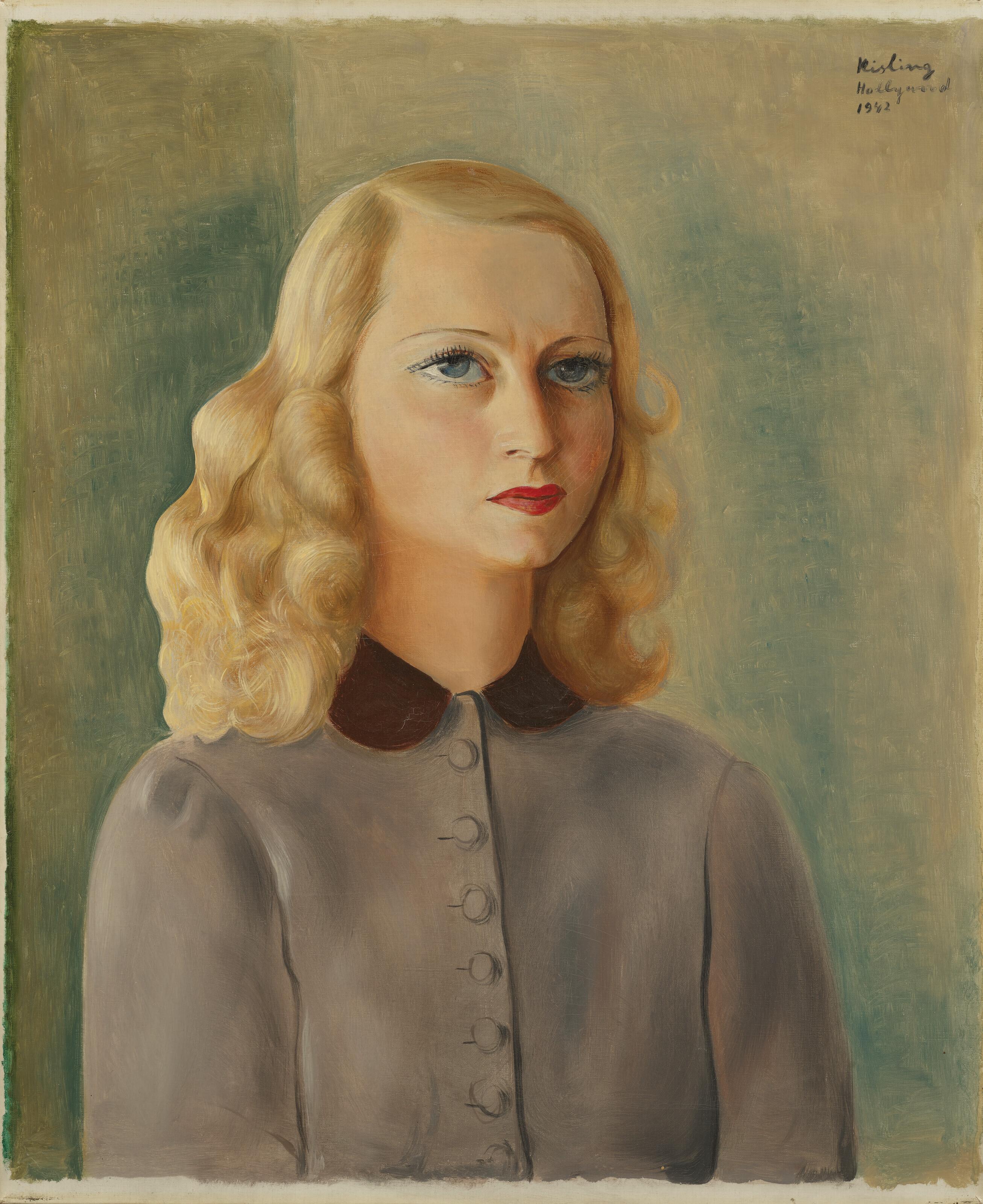 Moïse Kisling - Portrait de Madame Julien Duvivier