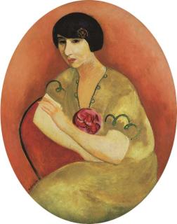 Moise Kisling - Portrait de Mme André Salmon