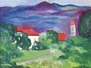 Moïse Kisling - Saint-Tropez