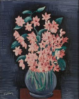 Moïse Kisling - Vase De Fleurs