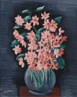 Moïse Kisling - Vase De Fleurs