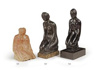 Moise Kogan - Kneeling nude