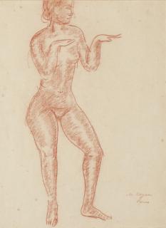 Moissey Kogan - Femme nue debout