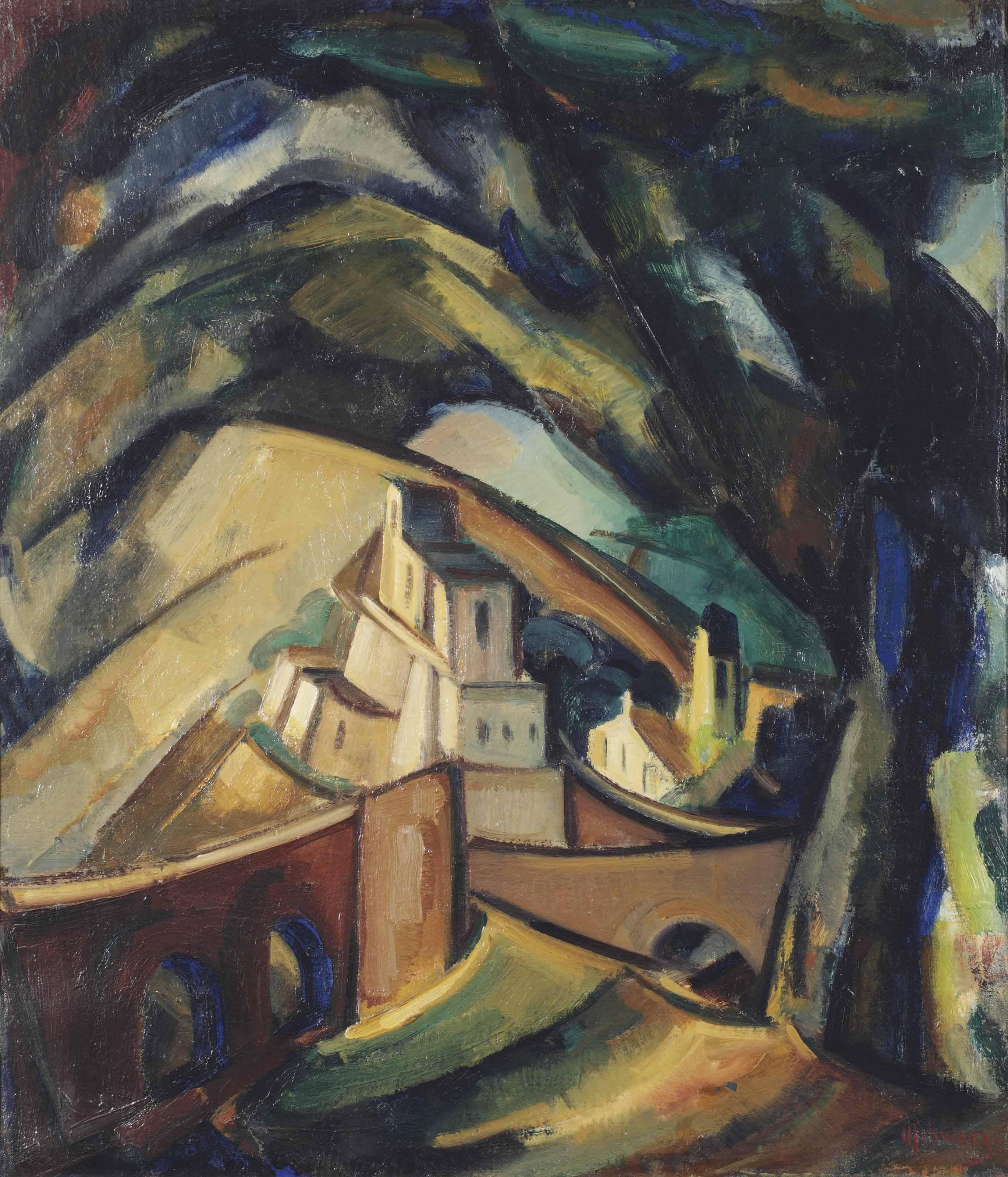 Mommie Schwarz - Spanish Landscape