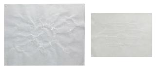 Mona Hatoum - (i) Untitled (Indian Colander) (ii) Untitled (Thiers Knives IV)