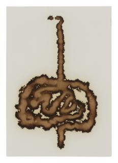 Mona Hatoum - Untitled (Henna Drawing #2)