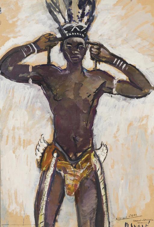Monique Cras - Danseur, Danané, Côte D\'Ivoire
