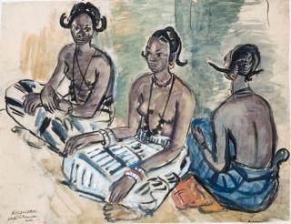 Monique Cras - Filettes de Bamako - Soudan