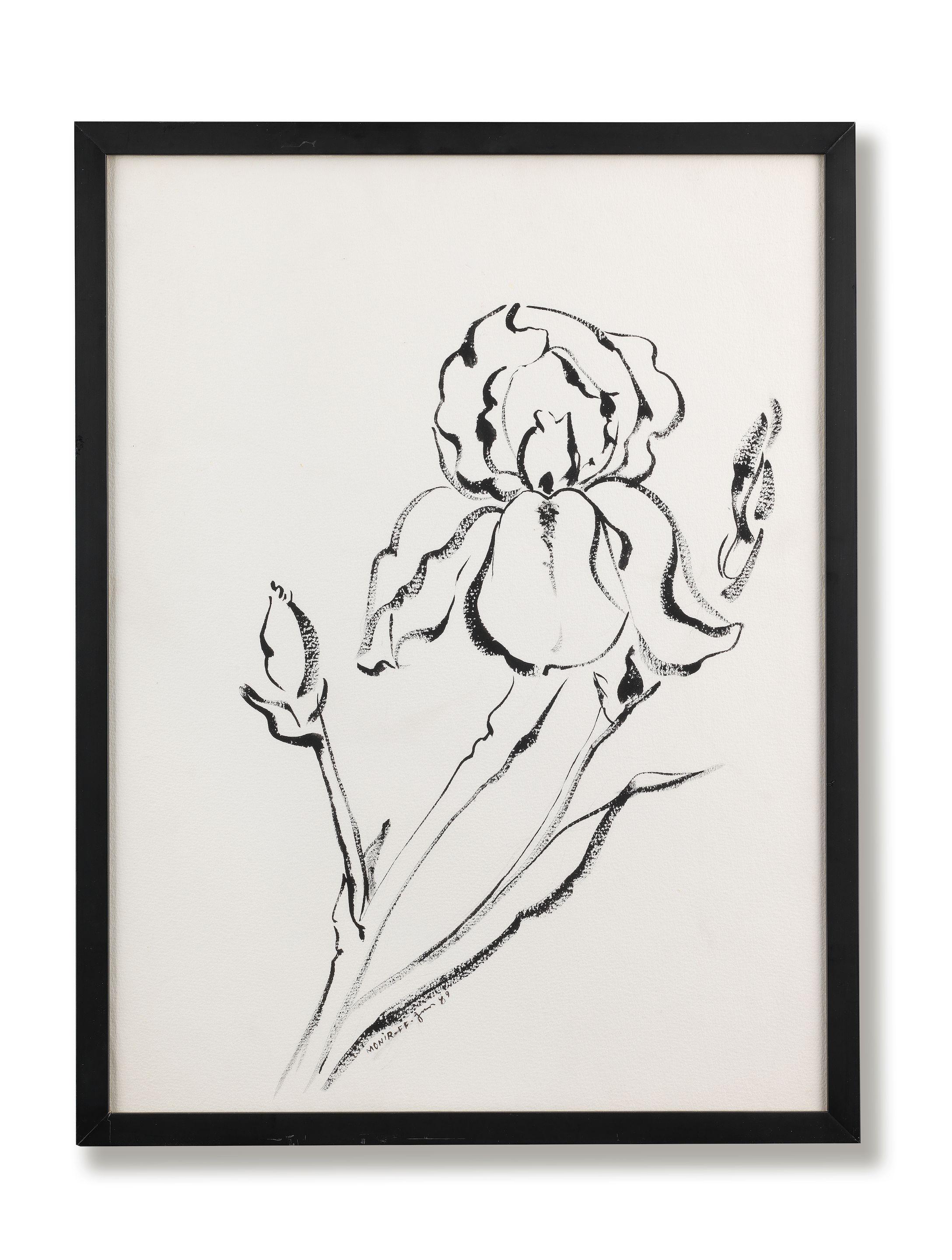 Monir Farmanfarmaian - Iris