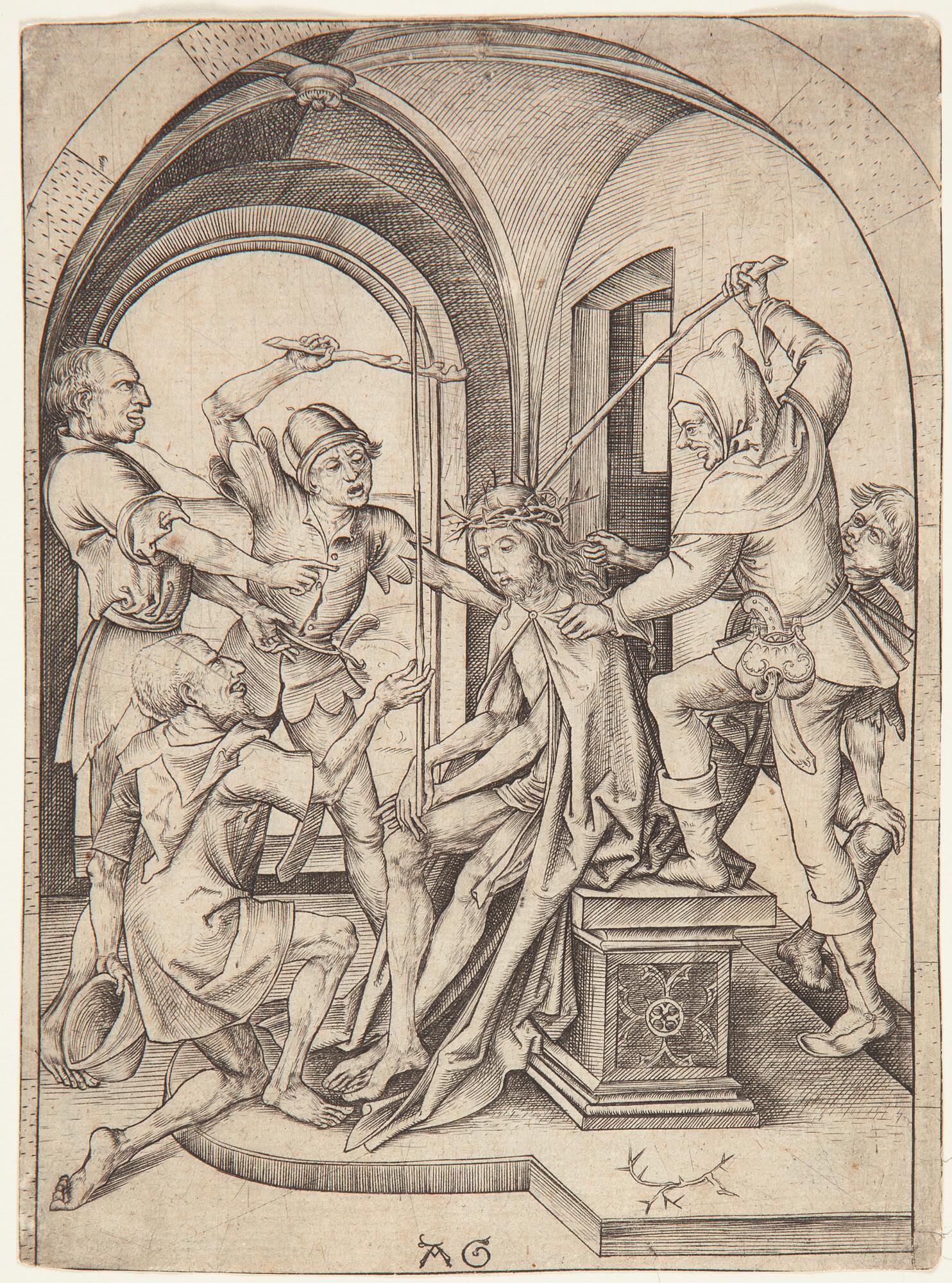 Monogrammist „AG“ - Die Dornenkrönung