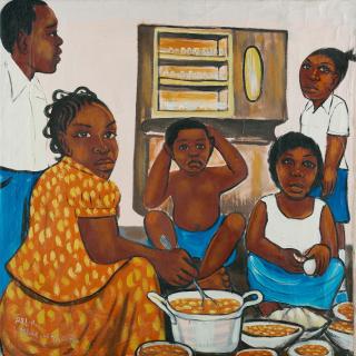 Monsengwo Kejwamfi - A family meal