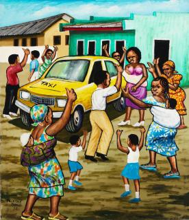 Monsengwo Kejwamfi - The taxi