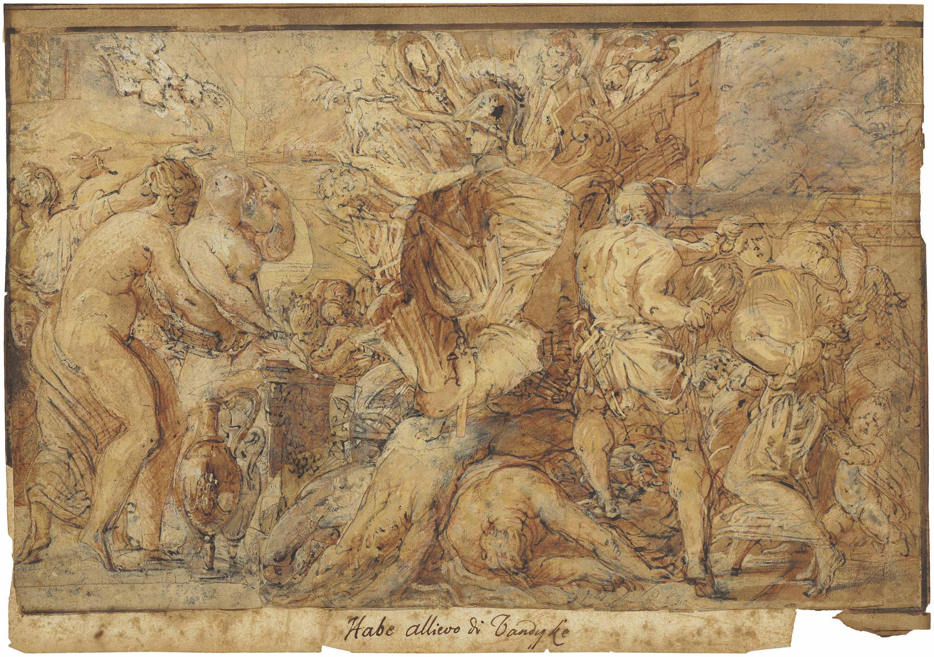 ‘Monsu Habe’, Possibly Maximilien L’Abbe - An Allegory Of War