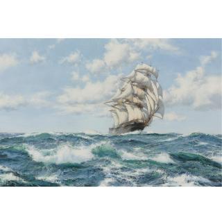 Montague Dawson R.S.M.A., F.R.S.A. - British Onward, The Clipper Ship Norman