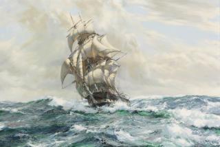 Montague Dawson R.S.M.A., F.R.S.A. - British The Marco Polo