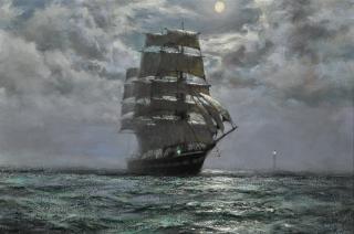 Montague Dawson, R.S.M.A., F.R.S.A. - Off The Wolf