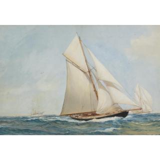 Montague Dawson R.S.M.A., F.R.S.A. - White Wings
