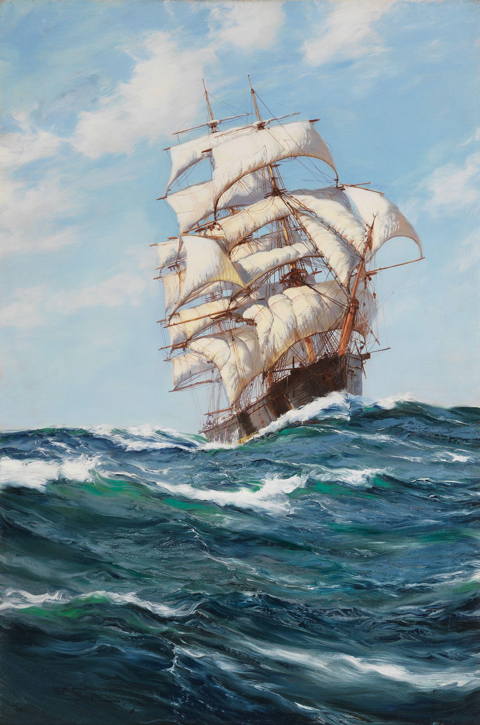 Montague Dawson - \'The Beautiful Forest Queen\'