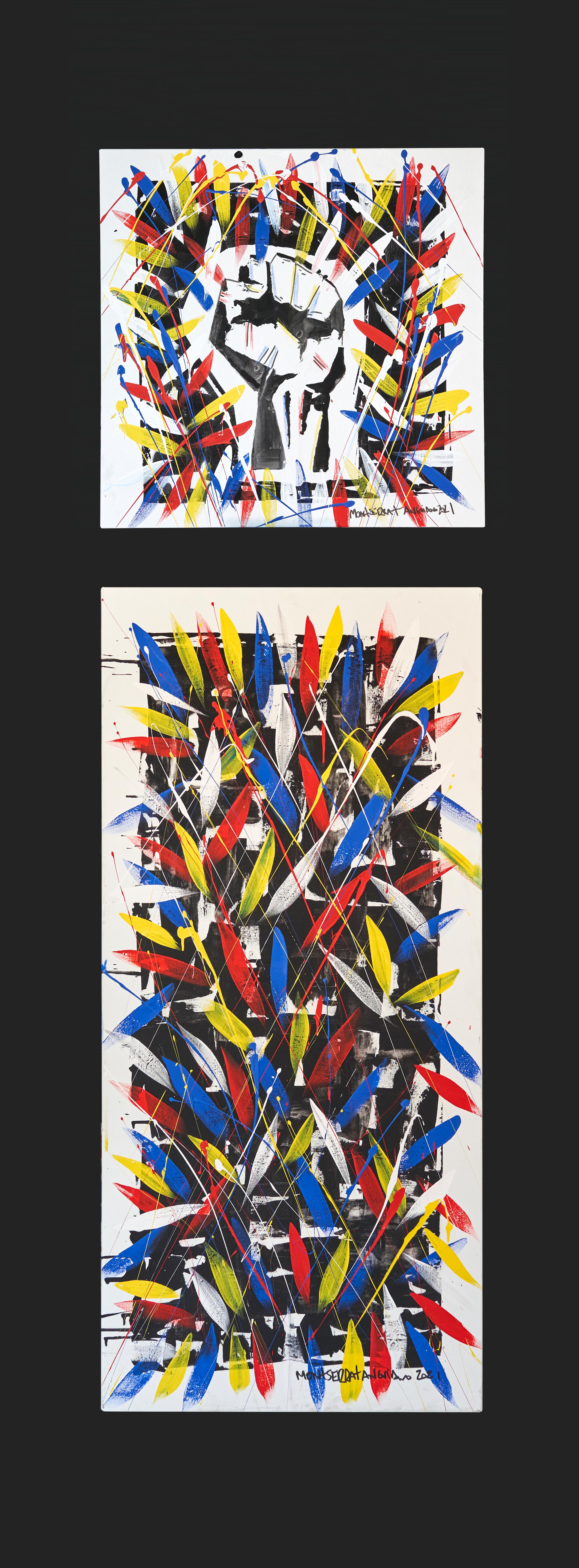 Montserrat Anguiano - God is a Black Woman (Diptych)