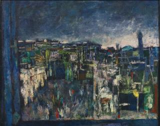 Mordecai Ardon - Jerusalem At Night