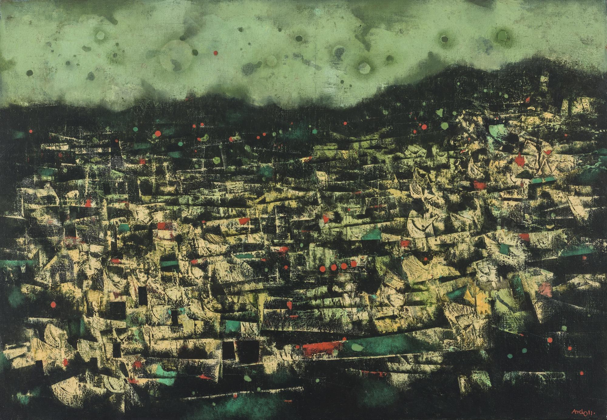 Mordecai Ardon - Landscape