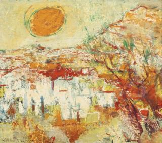 Mordecai Ardon - Setting Sun 