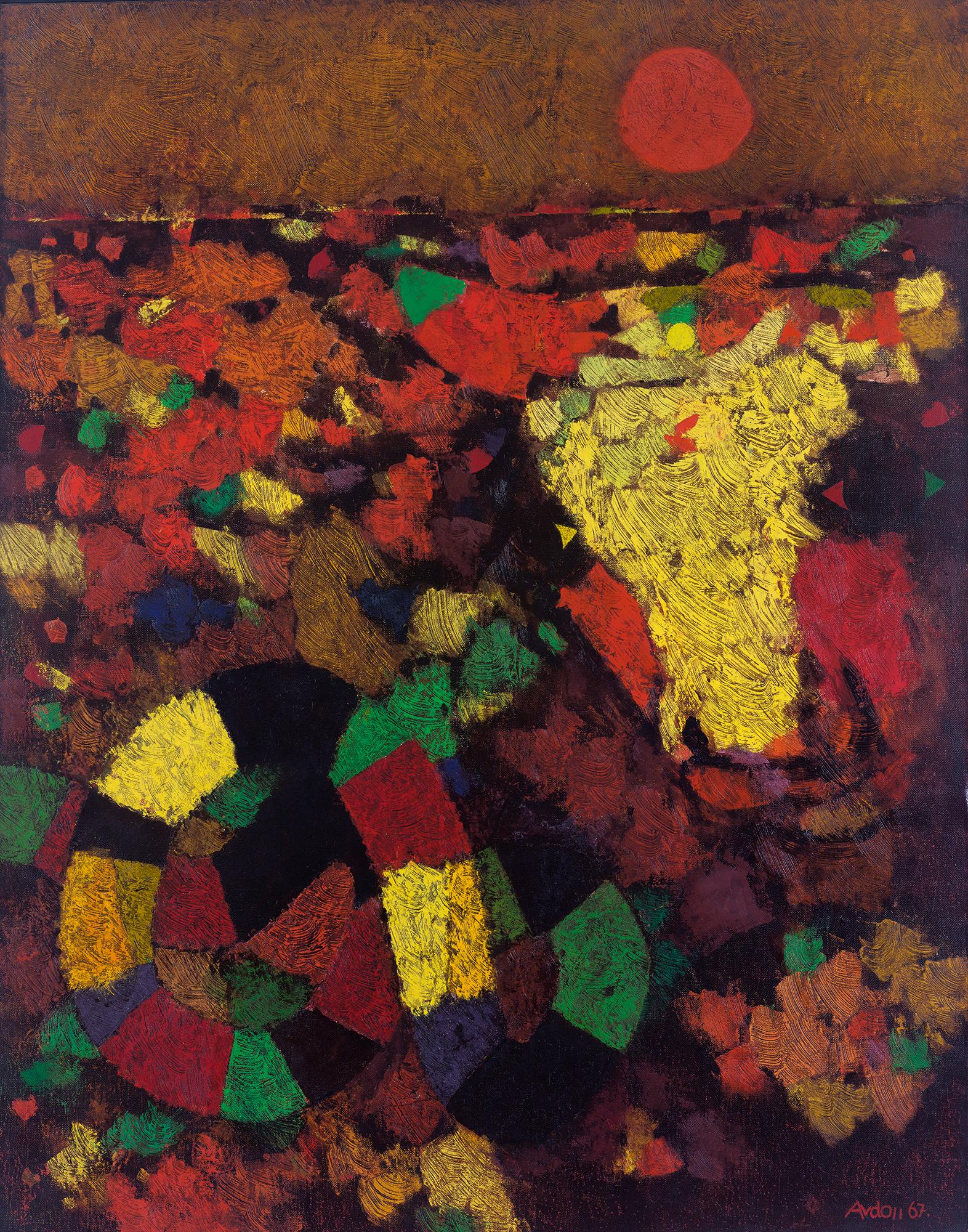 Mordecai Ardon - Sinai 1967
