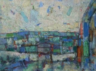 Mordecai Ardon - View of the Wall