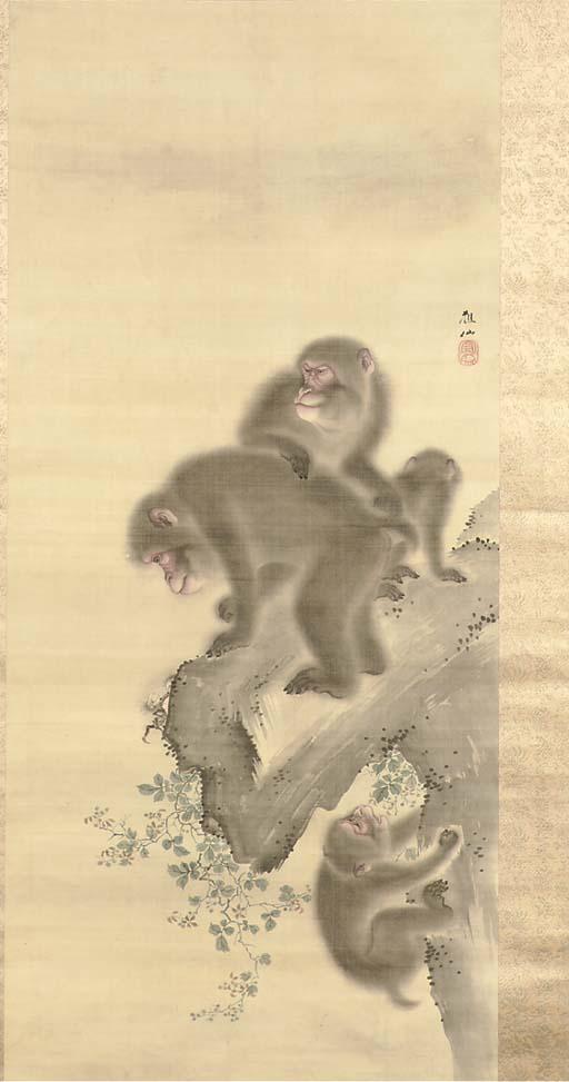 Mori Sosen - A Hanging Scroll
