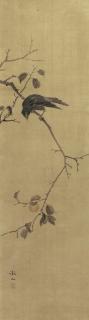 Mori Tetsuzan - Crow and persimmon